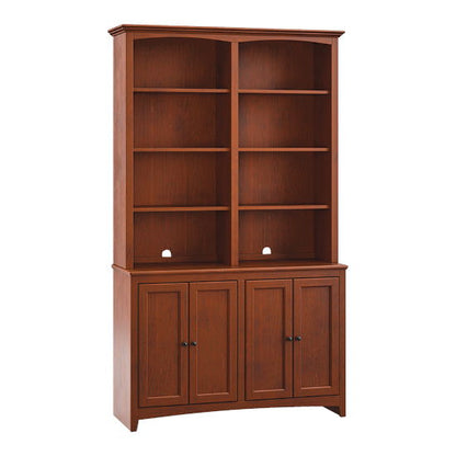 McKenzie - 50.5" W Hutch - Glazed Antique Cherry