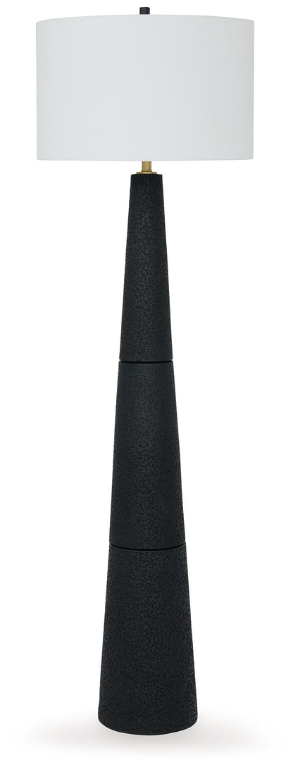 Hallburg - Poly Floor Lamp - Black