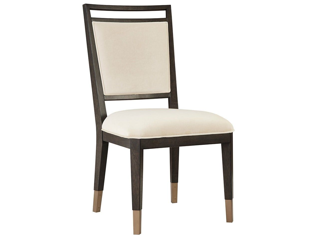 Fenwick - Side Chair - Beige / Dark Brown