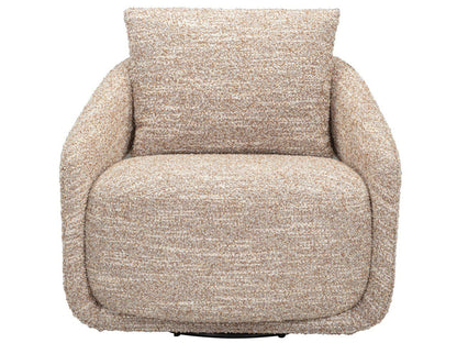 Elio - Lounge Chair - Beige / Gray