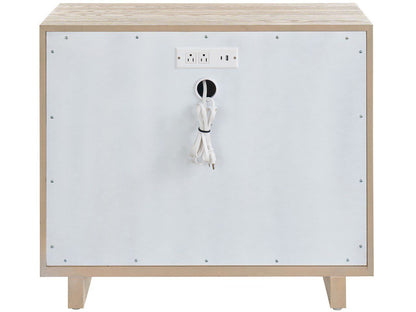 Modern - Three Drawer Nightstand