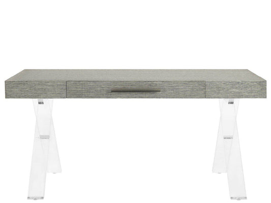 Oasis - Seascape Writing Desk - Gray / White