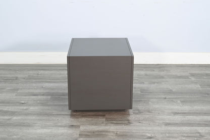 Modern Square Table With Open Storage