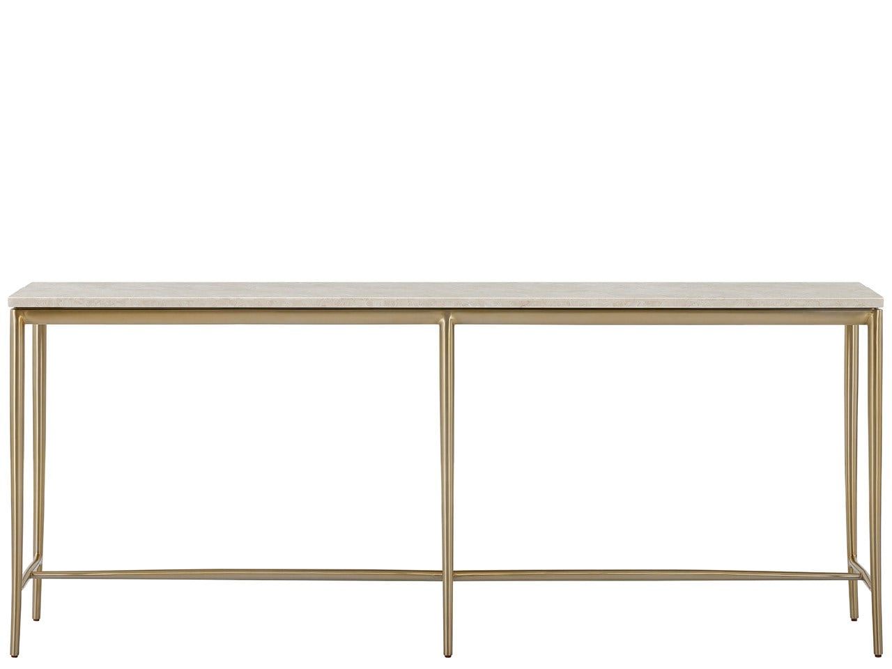 Velora - Amalfi Console - Beige / Desert Gold