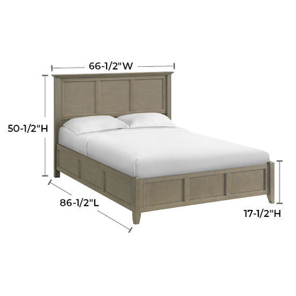 McKenzie - Queen Classic Bed - Fieldstone