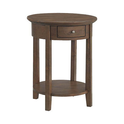 McKenzie - Round Side Table - Java