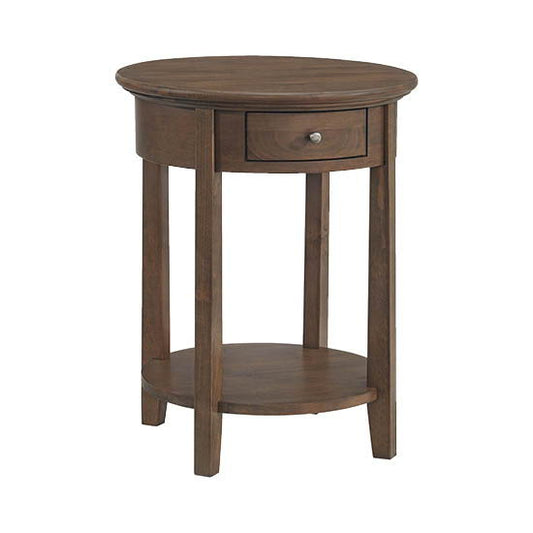 McKenzie - Round Side Table - Java