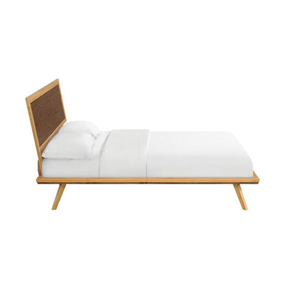 Addison - King Adjustable Headboard Platform Bed - Natural