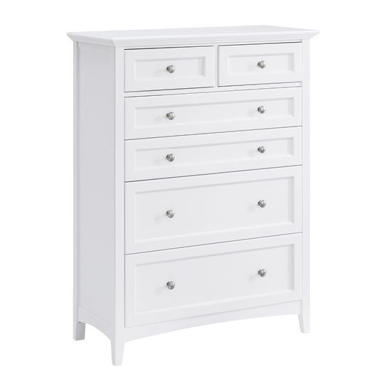 McKenzie - 6-Drawer Chest - Snowbound