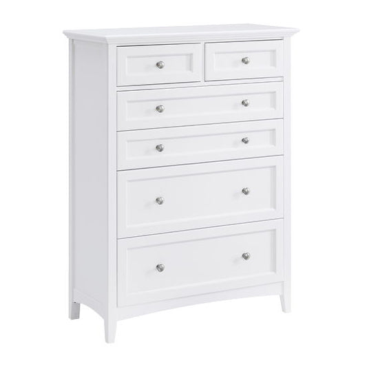 McKenzie - 6-Drawer Chest - Snowbound