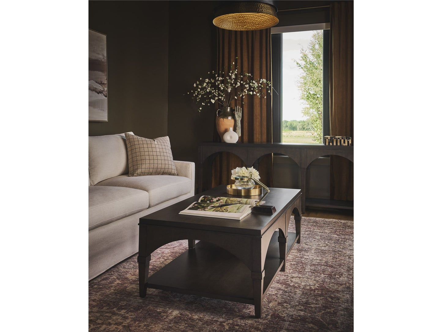 Fenwick - Cocktail Table - Dark Brown