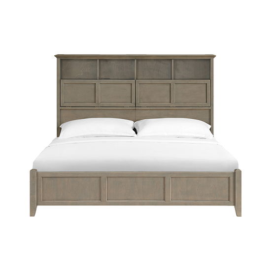 McKenzie - King Classic Bookcase Bed - Fieldstone