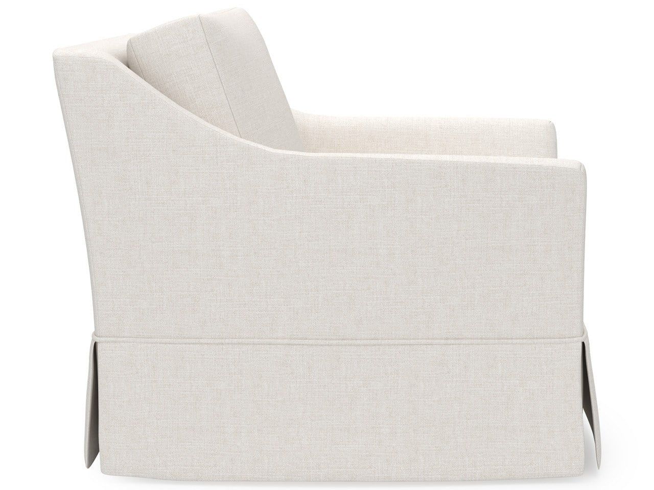 Madison - Skirted Chair, Special Order - White