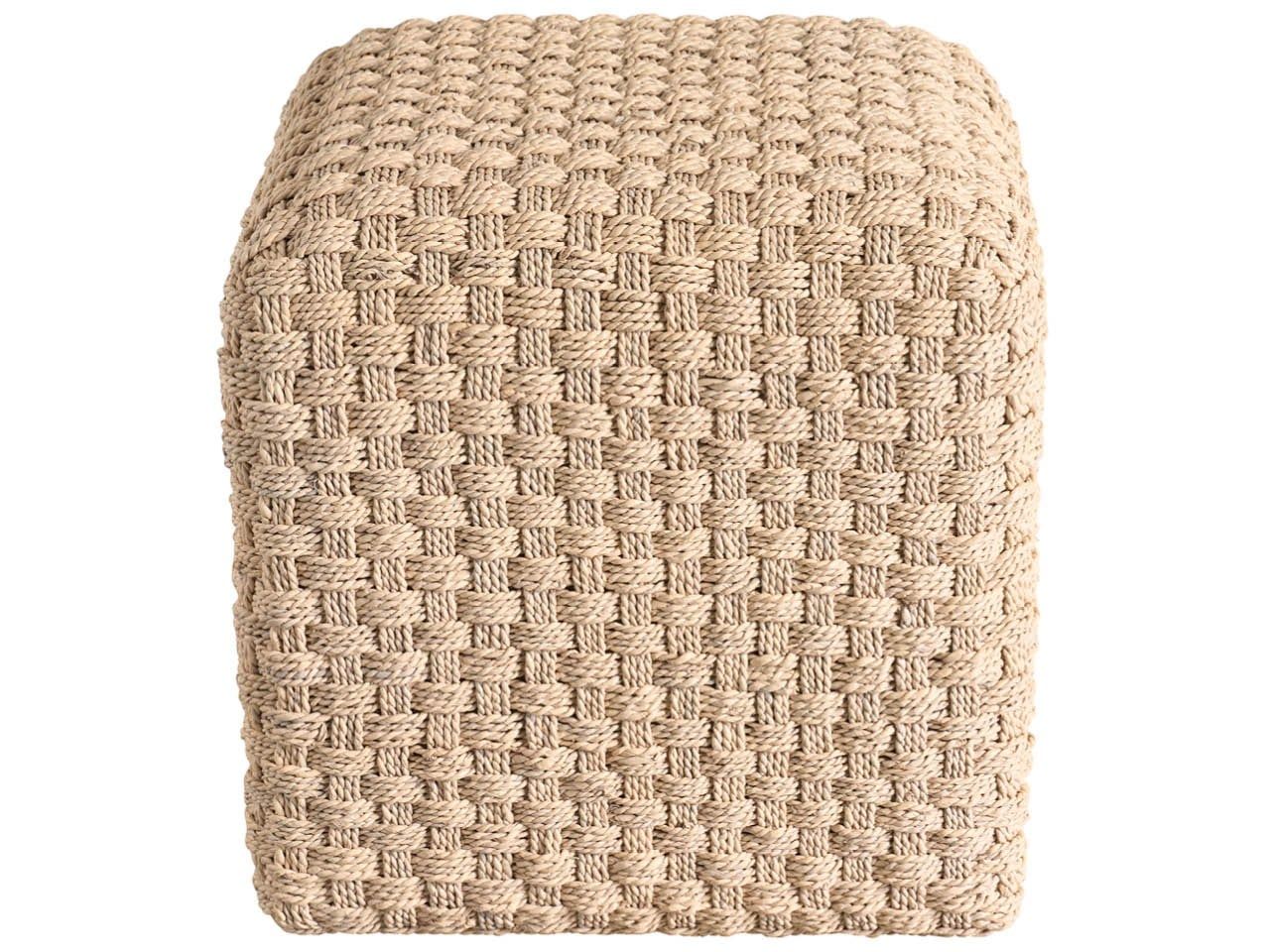 Birchaven - Woven Pouf - Light Brown