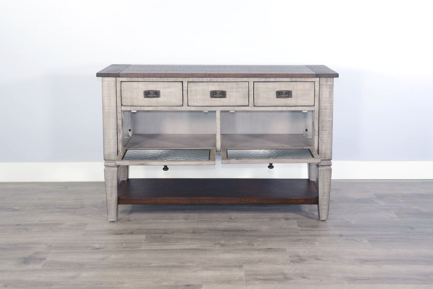 Homestead Hills - Wood Server - Tobacco Leaf / Alpine Gray