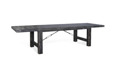 Marina - Extension Wood Dining Table - Black Sand
