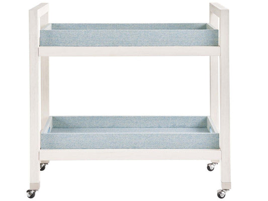 Weekender Coastal Living Home / Jupiter - Bar Cart - White