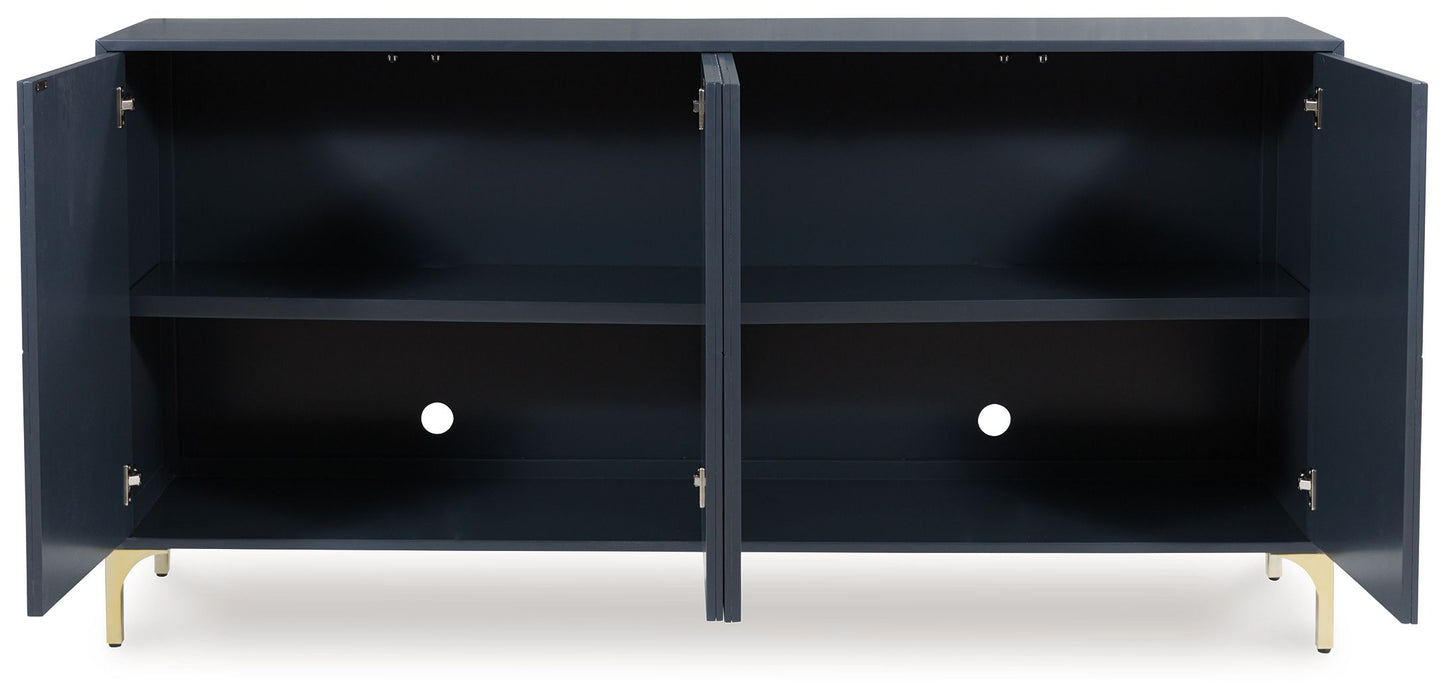 Loirwick - Accent Cabinet - Dark Blue