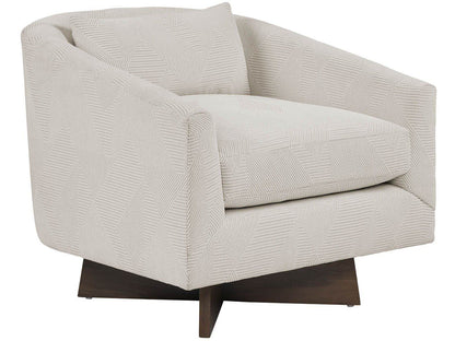 Lamar - Swivel Chair, Special Order - White / Gray