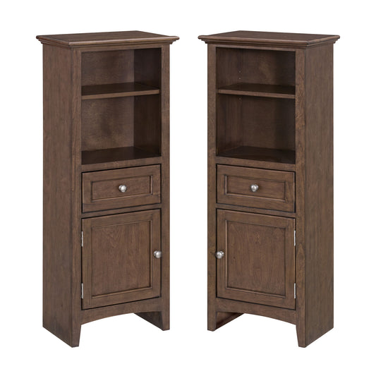McKenzie - Bookcase Piers (Set of 2) - Java