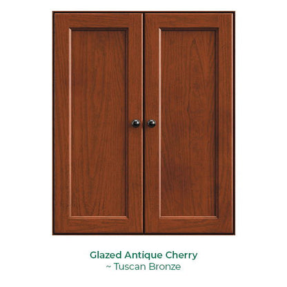 McKenzie - Bookcase Connector - Glazed Antique Cherry