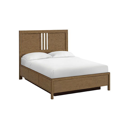 Bailey - Queen Storage Bed - Nutmeg