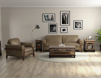 Loft - Sofa - White Smoke