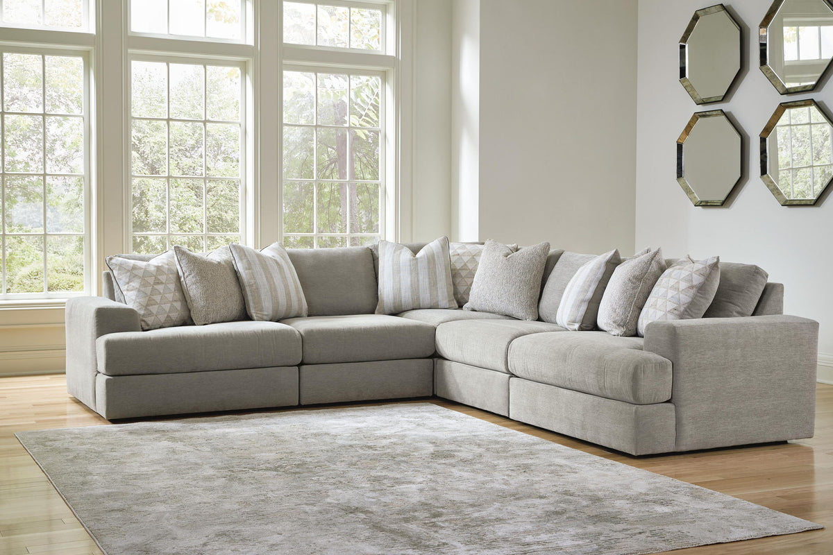 Avaliyah - 5-Piece Sectional - Ash