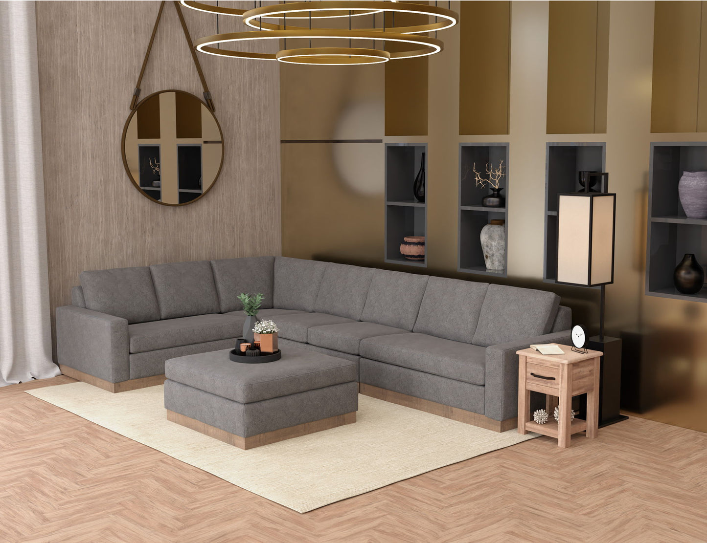 Georgia - Fabric Loveseat