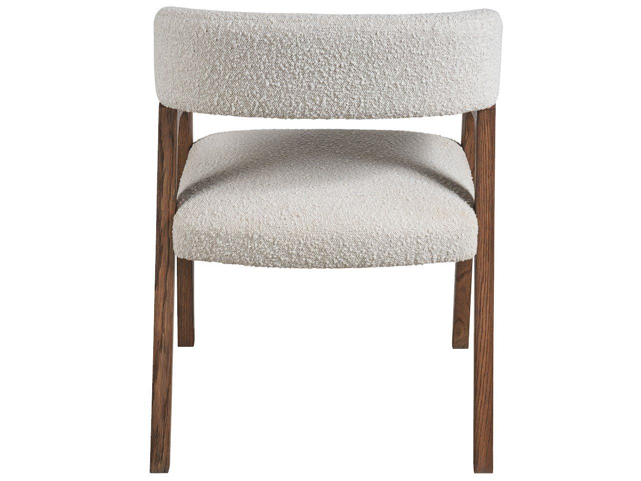 Modern - Barrel Back Dining Chair - White