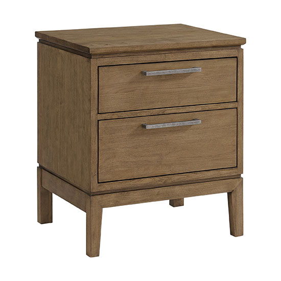 Bailey - 2-Drawer Nightstand - Nutmeg