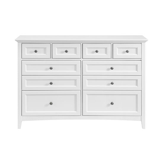 McKenzie - 10-Drawer Dresser - Snowbound