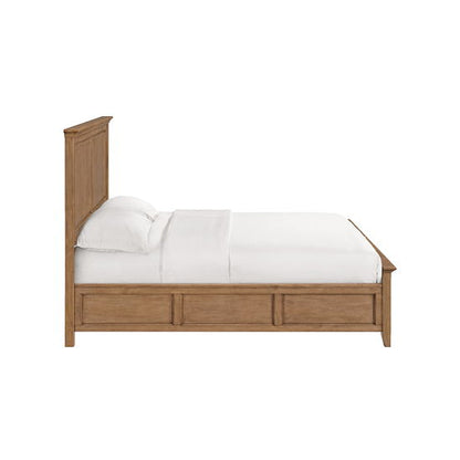 McKenzie - King Premier Bed - Pecan