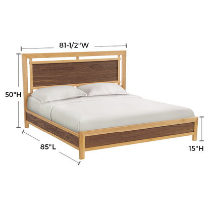 Addison - King Panel Bed - Natural