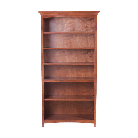 McKenzie - Center Wall Unit - Glazed Antique Cherry