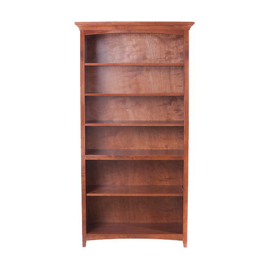 McKenzie - Center Wall Unit - Glazed Antique Cherry