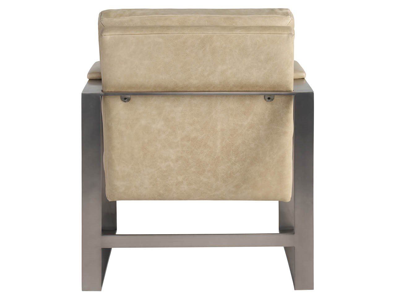 Avaline - Corbin Accent Chair - Light Brown / Pearl Silver