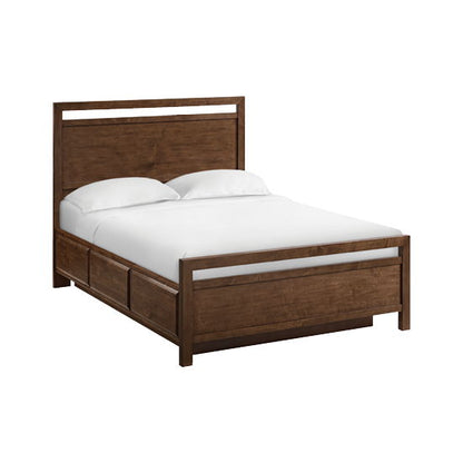 Virginia - Queen Storage Bed - Americano