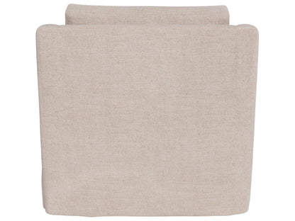 Asher - Slipcover Swivel Chair, Special Order - Beige