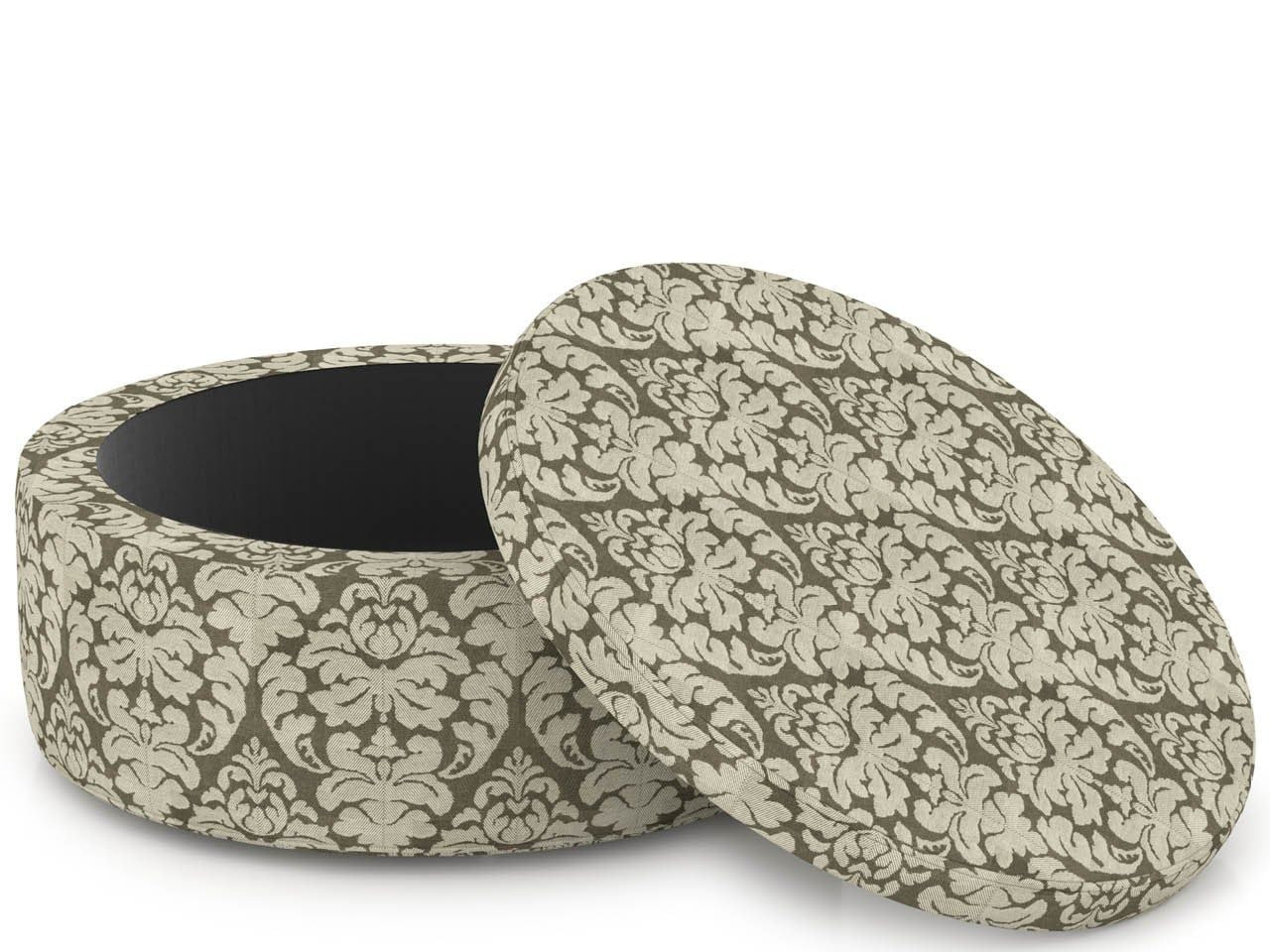 Kirkos - Storage Ottoman, Special Order - Gray