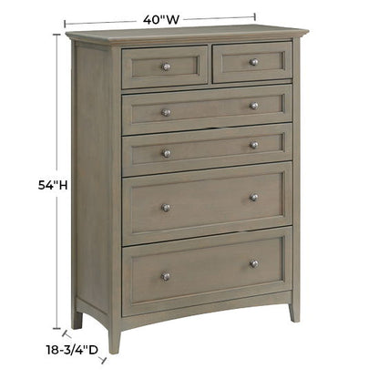 McKenzie - 6-Drawer Chest - Fieldstone