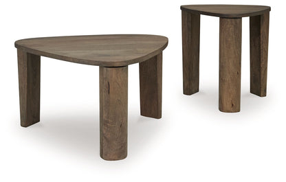 Reidport - Accent Cocktail Table Set (Set of 2) - Grayish Brown