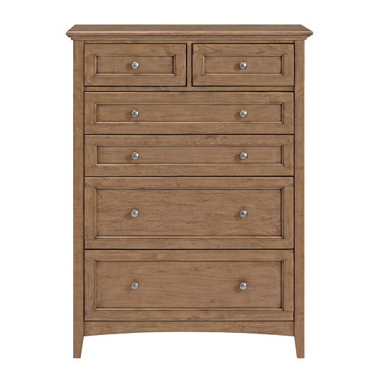 McKenzie - 6-Drawer Chest - Pecan