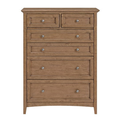 McKenzie - 6-Drawer Chest - Pecan