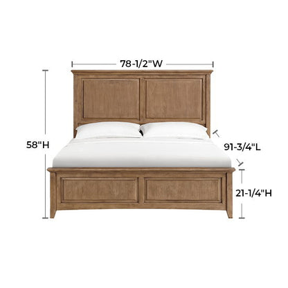 McKenzie - California King Premier Bed - Pecan