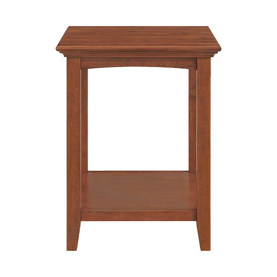 McKenzie - Side Table - Glazed Antique Cherry
