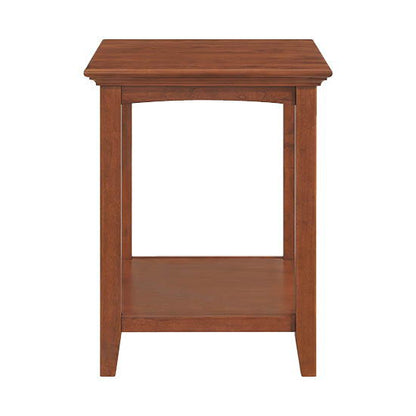 McKenzie - Side Table - Glazed Antique Cherry