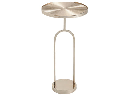 Modern - Fawn Martini Table - Pearl Silver