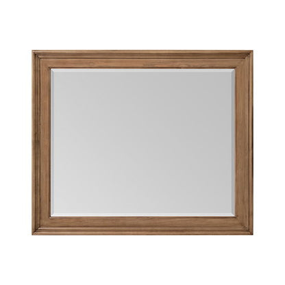 McKenzie - Rectangular Mirror - Pecan