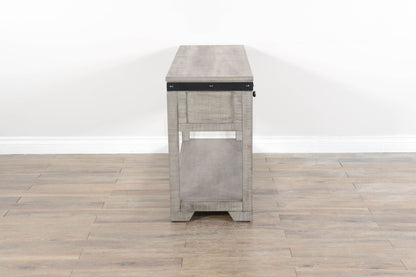 Alpine - Traditional Mahogany Wood Sofa Table - Gray